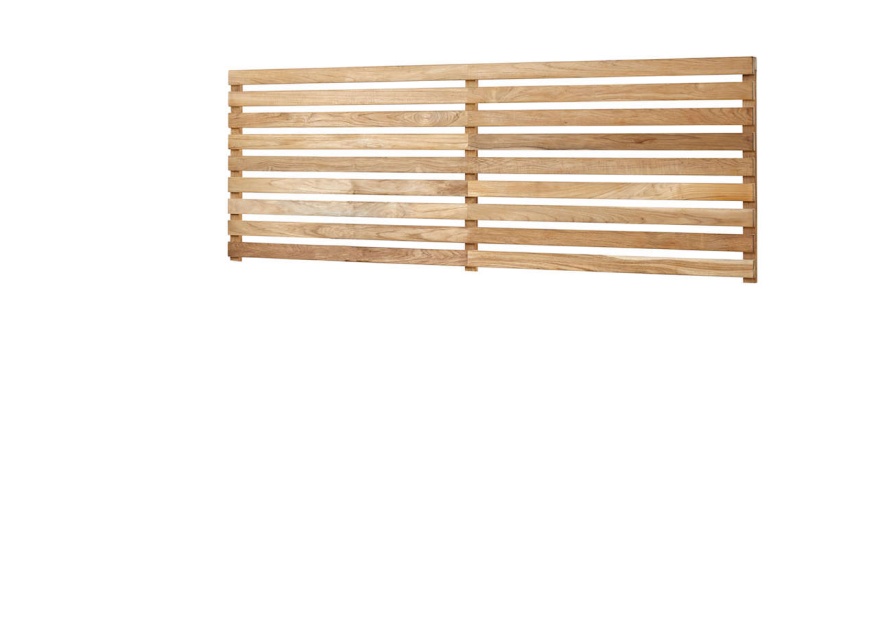 Drop teak vägg - teak