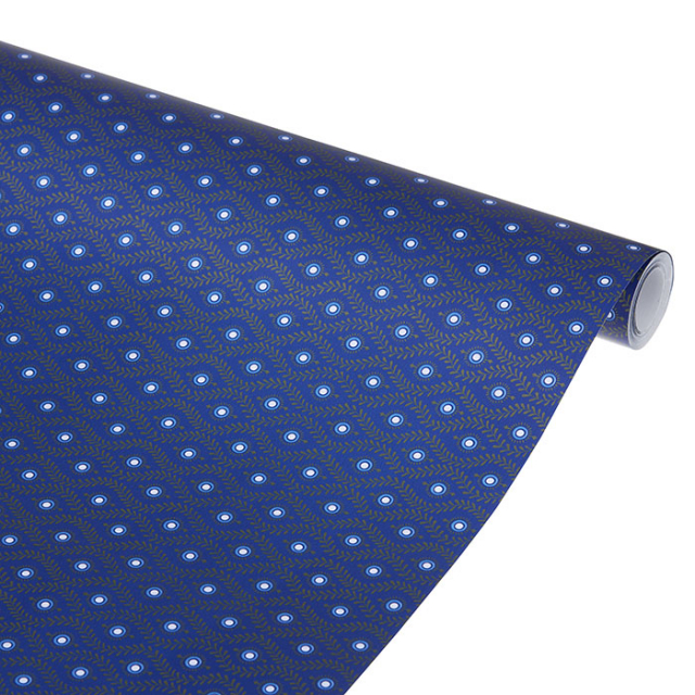 Lulu omslagspapper 10 m - indigo