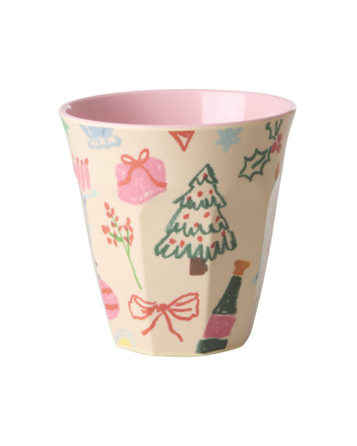 Xmas galore melamin mugg - multi
