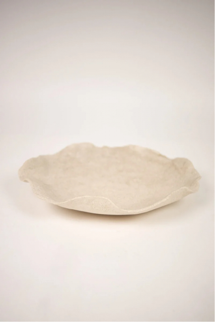 Claire keramikfat, large - sand