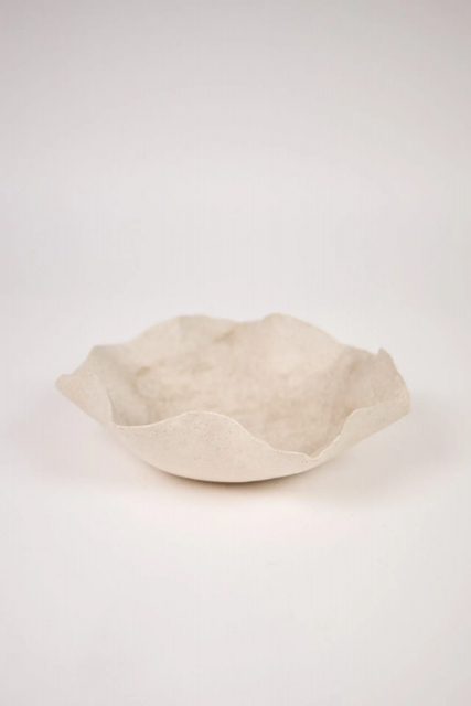 Claire keramikfat, small - sand