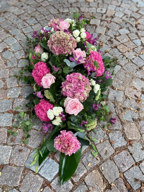 Kistdekoration, litet - rosa