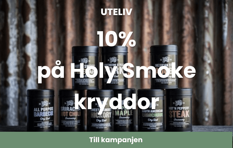 10% på kryddor från Holy Smoke