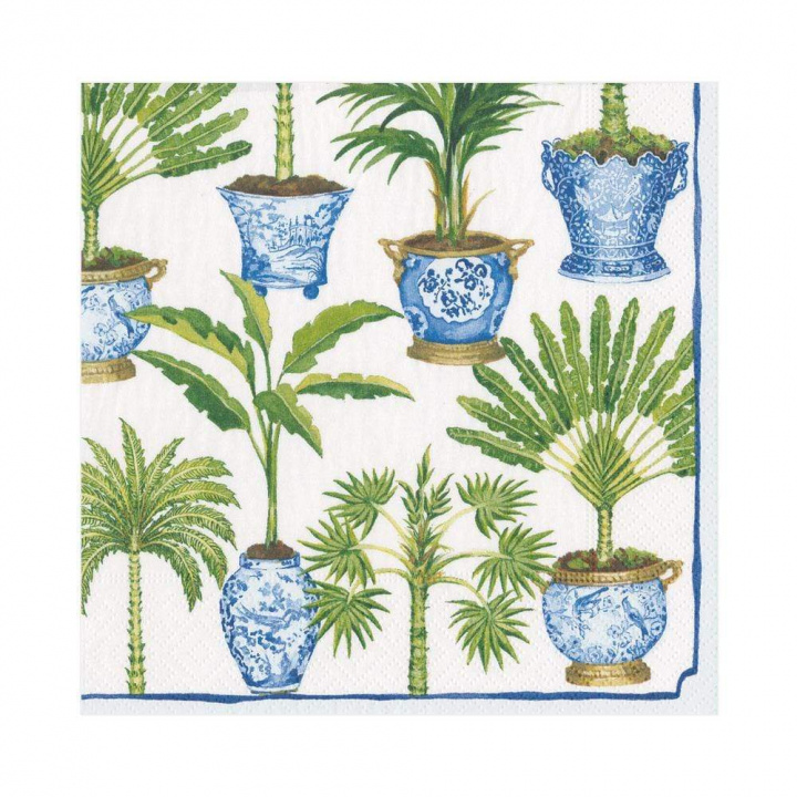 Potted Palms servetter, 20-pack i gruppen Inredning / Kök & Dukning / Servering & Servetter hos Sommarboden i Höllviken AB (14400L)