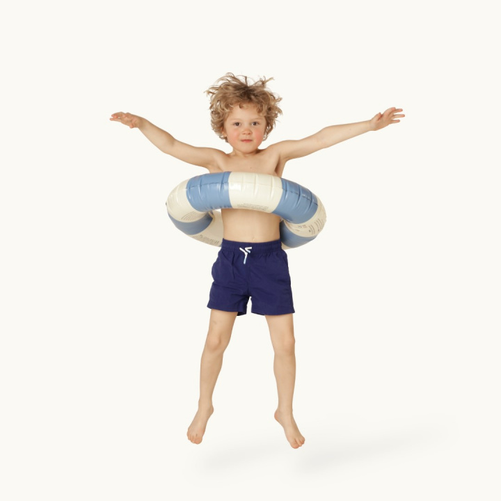 Anna badring 60 cm - denim i gruppen Badkläder / Övrigt / Badtillbehör / Till stranden hos Sommarboden i Höllviken AB (02202101DE)