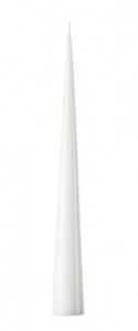 Lackade konljus 37 cm - white