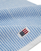 Handdukar, flera storlekar - white/blue striped