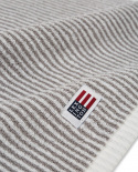Handdukar, flera storlekar - white/gray striped