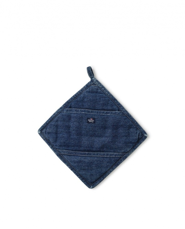 Icons Cotton Twill grytlapp - denim i gruppen Inredning / Kök & Dukning / Kökstextilier hos Sommarboden i Höllviken AB (10003013)