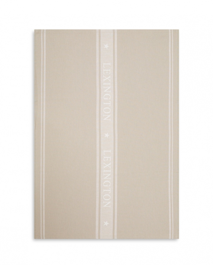 Icons Cotton Star kökshandduk - beige/white i gruppen Inredning / Kök & Dukning / Kökstextilier hos Sommarboden i Höllviken AB (10003042-2600)