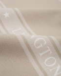 Icons Cotton Star kökshandduk - beige/white