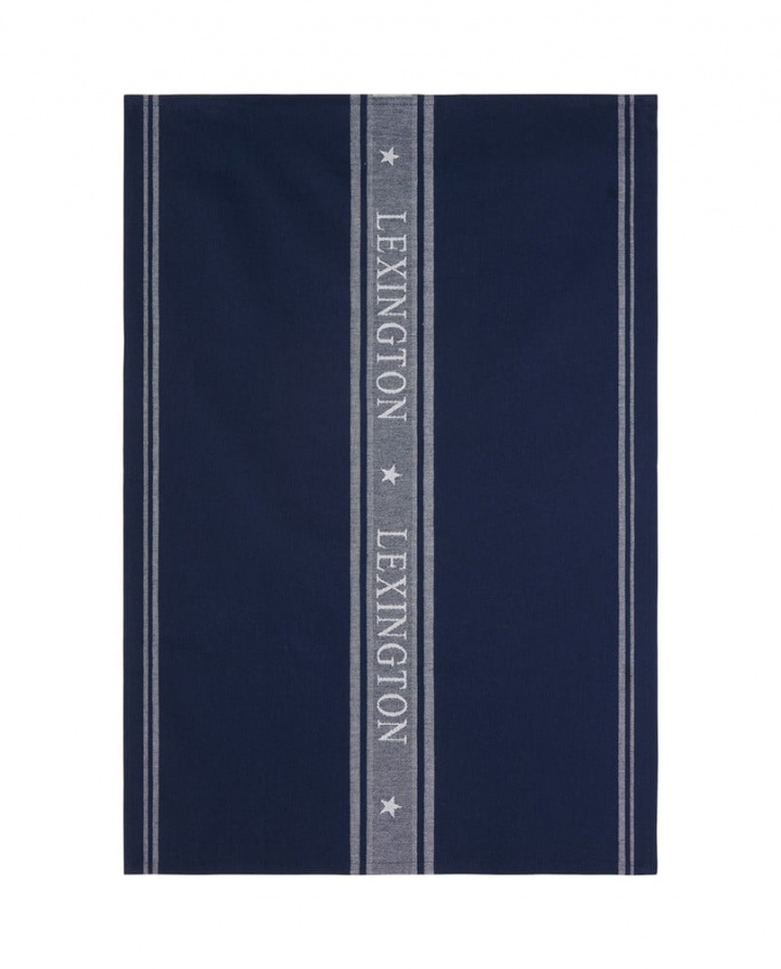 Icons Cotton Star kökshandduk - dress blue/white i gruppen Inredning / Kök & Dukning / Kökstextilier hos Sommarboden i Höllviken AB (10003042-5545)