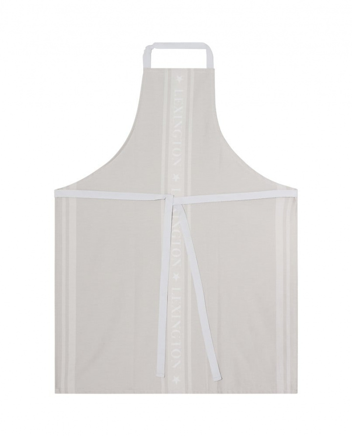 Icons förkläde - beige/white i gruppen Inredning / Textilier / Kläder & Accessoarer hos Sommarboden i Höllviken AB (10003076-7661)