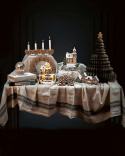 LED lykta Pepparkaksbil - brun