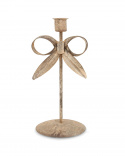 Emilia ljusstake L - floral beige