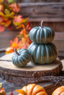 Dekorations pumpa trippel