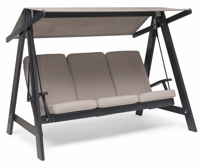 Aspö hammock - orkangrå/beige i gruppen Utemöbler / Solskydd / Hammocktak hos Sommarboden i Höllviken AB (1010300228)