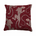 Patsy kuddfodral 50x50 cm - bordeaux