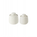 Loft burk m. lock, liten - creme