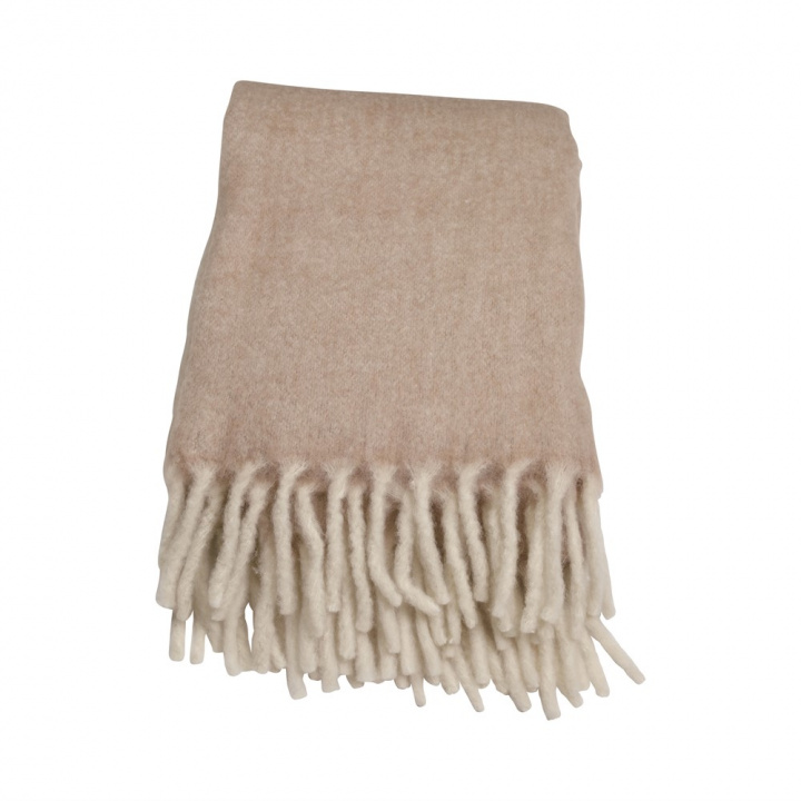 Morgan pläd 130x170 cm - beige i gruppen Inredning / Textilier / Kuddar & Plädar hos Sommarboden i Höllviken AB (104534)