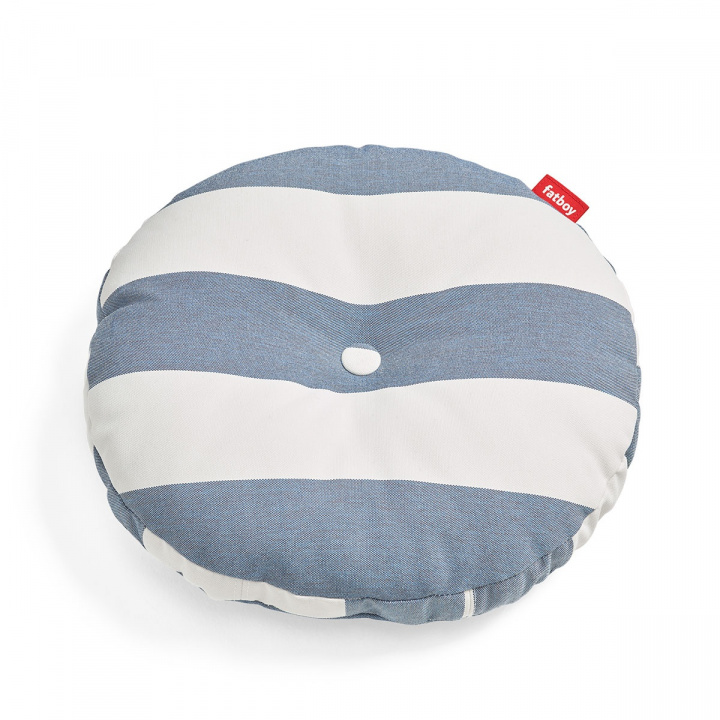 Circle pillow - stripe ocean blue i gruppen Utemöbler / Tillbehör ute / Utekuddar & Plädar hos Sommarboden i Höllviken AB (104576-FB)