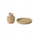 Darri fat Ø 33 cm - beige