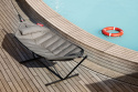 Headdemock Superb m svart stativ - grey taupe
