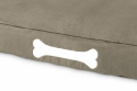 Doggielounge canvas, large - taupe grey