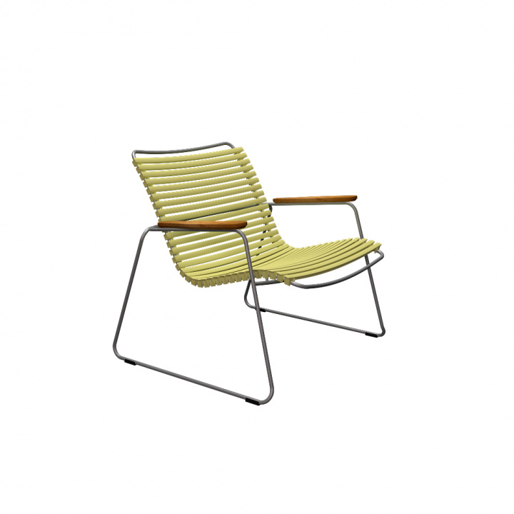 CLICK Roomy loungefåtölj - lemon zest/grey i gruppen Utemöbler / Fåtöljer & Stolar / Fåtöljer hos Sommarboden i Höllviken AB (10821-4518)