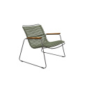 CLICK Roomy loungefåtölj - olive green/grey
