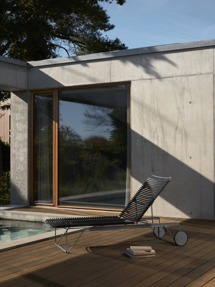 CLICK justerbar solsäng - fler färger i gruppen Utemöbler / Relax / Solvagnar & Vilsängar hos Sommarboden i Höllviken AB (10822-CLICK)