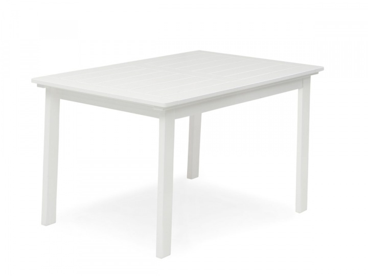 Läckö bord 80x135 H69 cm - vit i gruppen Utemöbler / Bord hos Sommarboden i Höllviken AB (1108813577)