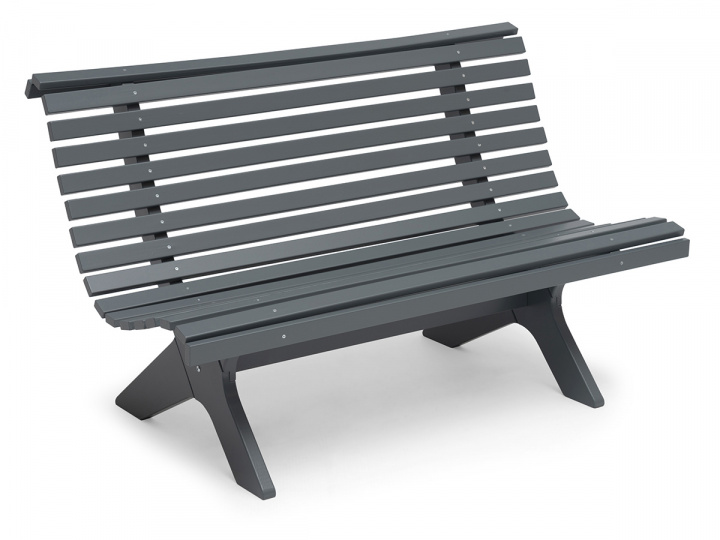 Lund soffa - stålgrå i gruppen Utemöbler / Fåtöljer & Stolar / Bänkar hos Sommarboden i Höllviken AB (1121403015)