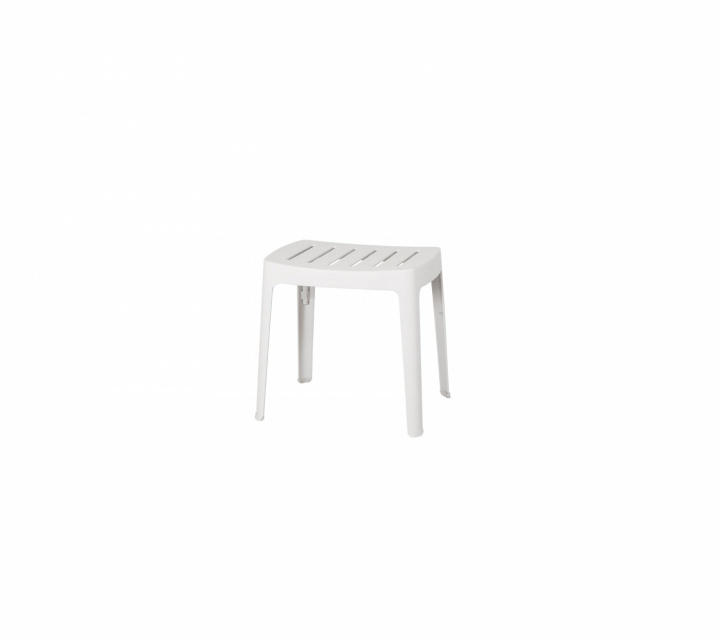 Cut pall stapelbar - white i gruppen Utemöbler / Material / Aluminiummöbler / Övrigt - Aluminiummöbler hos Sommarboden i Höllviken AB (11400AW)