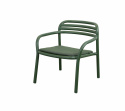 Bliss loungefåtölj, stapelbar - dark green