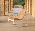 Parc gungstol - teak/sand