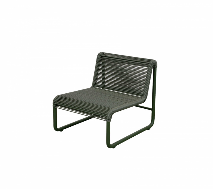 Al Dente loungefåtölj - dark green/dark green i gruppen Utemöbler / Loungemöbler / Loungemoduler / Fåtöljer - Loungemoduler hos Sommarboden i Höllviken AB (11475ADGDG)