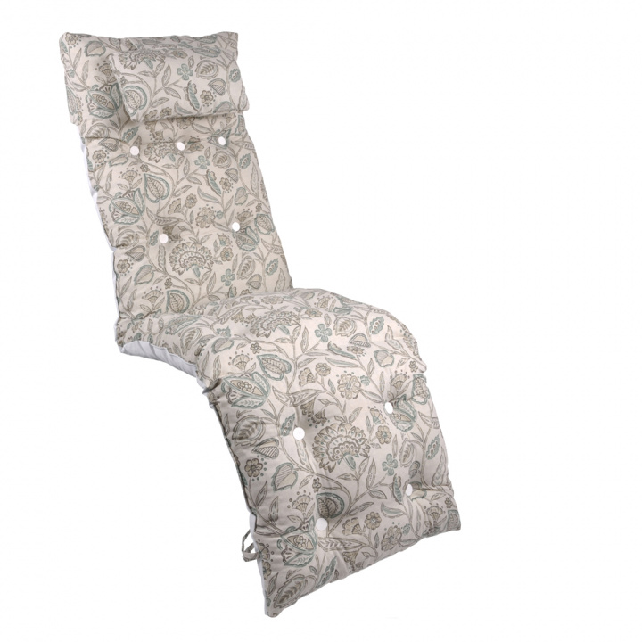 Baden-Badendyna flock, nackkudde - vine green i gruppen Dynor / Baden Baden- & Solstolsdynor hos Sommarboden i Höllviken AB (114N-19)