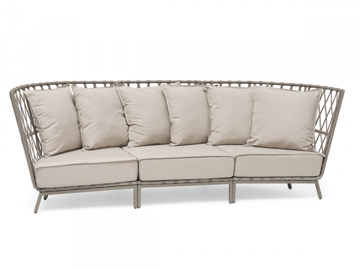 Jet set loungesoffa - beige i gruppen Utemöbler / Relax / Bänkar & Soffor hos Sommarboden i Höllviken AB (11531)