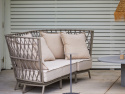 Jet set loungesoffa - beige