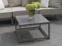 Jet set bord 70x70 H41 cm - beige