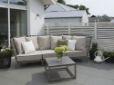 Jet set bord 70x70 H41 cm - beige