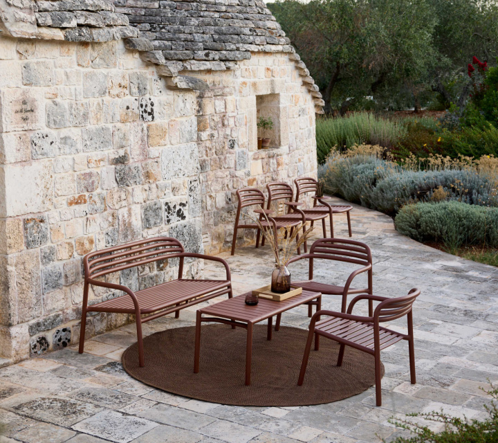 Bliss soffa, stapelbar - finns i flera färger i gruppen Utemöbler / Relax / Bänkar & Soffor hos Sommarboden i Höllviken AB (11565XXX)