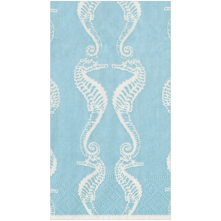 Robins egg seahorses servetter, 15-pack i gruppen Inredning / Kök & Dukning / Servering & Servetter hos Sommarboden i Höllviken AB (11893G)