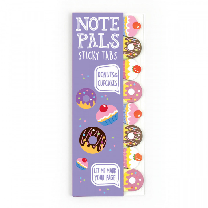 Note Pals klisterlappar - donuts & cupcakes i gruppen Leksaker / Pussel & Pyssel hos Sommarboden i Höllviken AB (121-014)