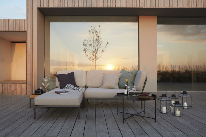 LEVEL schäslong - fler färger i gruppen Utemöbler / Loungemöbler / Loungemoduler / Schäslonger - Loungemoduler hos Sommarboden i Höllviken AB (12209-level)