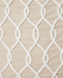 Rope Deco Recycled Cotton Canvas kuddfodral - beige/white