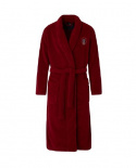 Lesley Fleece morgonrock - red