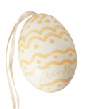 Easter Egg i papier mache, 2-pack - multi