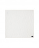 Jacquard Cotton servett - white 